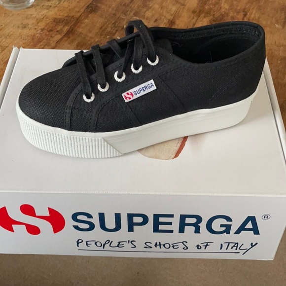 superga platform size 5